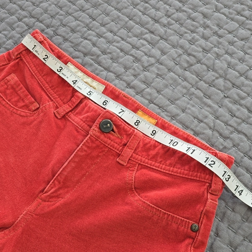 Pilcro And The Letterpress Rust Serif Skinny Corduroy Pants - Picture 11 of 15
